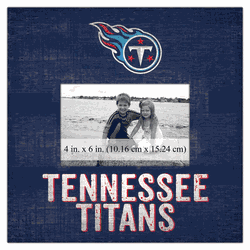 Tennessee Titans Team Name 10"x10" Picture Frame