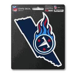 Tennessee Titans Team State Shape Decal Sticker