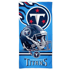 Tennessee Titans Towel 30x60 Beach Style Spectra