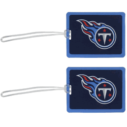 Tennessee Titans Vinyl Luggage Tag, 2pk