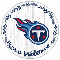 Tennessee Titans Welcome 12in Circle