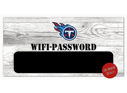 Tennessee Titans Wifi Password 6x12 Sign