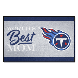 Tennessee Titans World's Best Mom Starter Mat Accent Rug - 19in. x 30in.