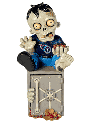 Tennessee Titans Zombie Figurine Bank