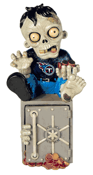 Tennessee Titans Zombie Figurine Bank