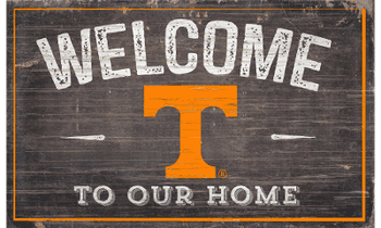 Tennessee Volunteers 11X19 Welcome to Our Home Sign