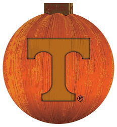 Tennessee Volunteers 12 in. Halloween Pumpkin Sign
