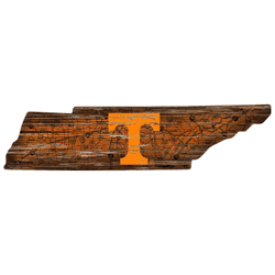 Tennessee Volunteers 12" Mini Roadmap State Sign