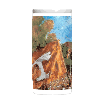 Tennessee Volunteers 12oz Collector Powdercoat SlimCan Coolie