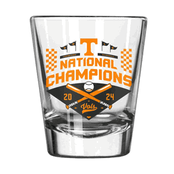 Tennessee Volunteers 2oz 2024 NCAA Baseball Champions Shot Glass