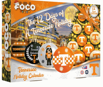 Tennessee Volunteers Advent Calendar Ball Ornament