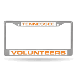 Tennessee Volunteers Alternate 12" x 6" Laser Cut Chrome Frame