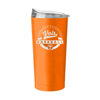 Tennessee Volunteers Baseball 20oz Powder Coat Tumbler