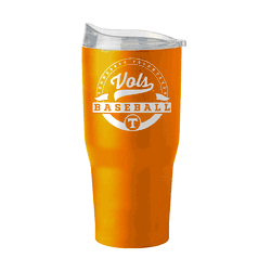 Tennessee Volunteers Baseball 30oz Powder Coat Tumbler