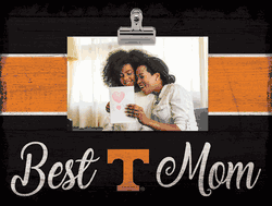 Tennessee Volunteers Best Mom with Stripe Clip Frame