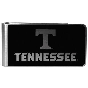 Tennessee Volunteers Black and Steel Money Clip