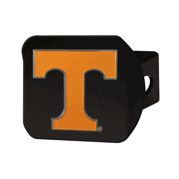 Tennessee Volunteers Black Metal Hitch Cover - 3D Color Emblem