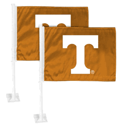Tennessee Volunteers Car Flag Large 1pc 11" x 14"