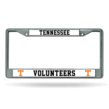 Tennessee Volunteers Standard Chrome Frame with Plastic Inserts 12