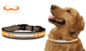 Tennessee Volunteers Classic Leather Medium Football Collar