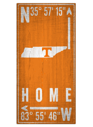 Tennessee Volunteers Coordinate 6x12 Sign