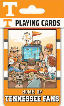 Tennessee Volunteers Fan Deck Playing Cards