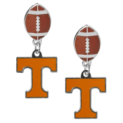 Tennessee Volunteers Football Stud Earrings