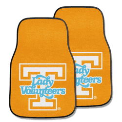 Tennessee Volunteers Front Carpet Car Mat Set - 2 Pieces, Lady Volunteers