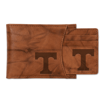 Tennessee Volunteers  Genuine Leather Slider Wallet