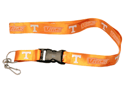 Tennessee Volunteers Lanyard Breakaway with Key Ring Style