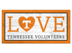 Tennessee Volunteers Love 6x12 Sign