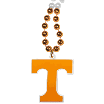 Tennessee Volunteers Mardi Gras Bead Necklaces