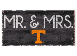 Tennessee Volunteers Mr & Mrs Sign