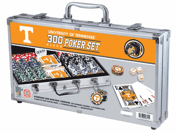 Tennessee Volunteers NCAA 300pc Poker Set