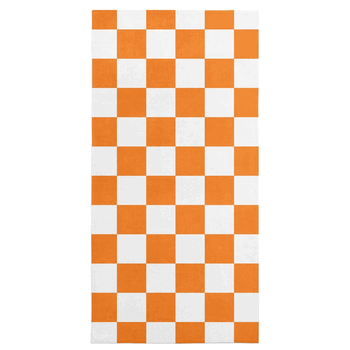 Tennessee Volunteers NCAA Checkered Beach Towel 30X60 Inches