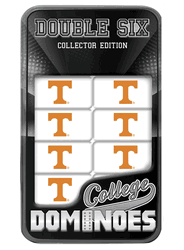 Tennessee Volunteers NCAA Dominoes