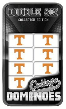 Tennessee Volunteers NCAA Dominoes