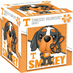 Tennessee Volunteers NCAA Mascot 100 Piece Square Puzzle