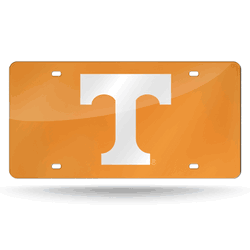 Tennessee Volunteers Orange 12" x 6" Laser Cut Tag For Car/Truck/SUV