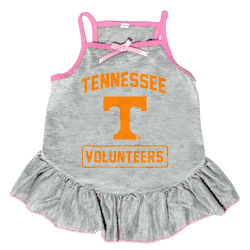 Tennessee Volunteers Pet Dress Grey Type Large