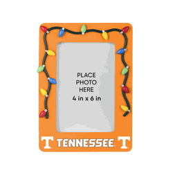 Tennessee Volunteers Picture Frame with Holiday Lights