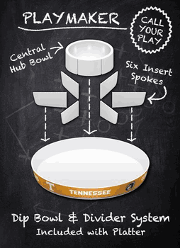 Tennessee Volunteers  Platter Party Style