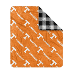Tennessee Volunteers Plush Sherpa Throw 50x60