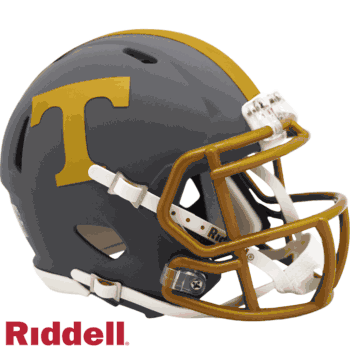 Tennessee Volunteers Riddell Replica Speed Mini Helmet - Slate Alternate