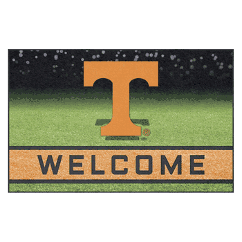 Tennessee Volunteers Rubber Door Mat - 18in. x 30in.