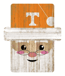 Tennessee Volunteers Santa Ornament