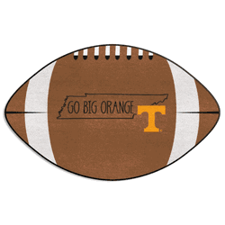 Tennessee Volunteers Southern Style Football Rug - 20.5in. x 32.5in.