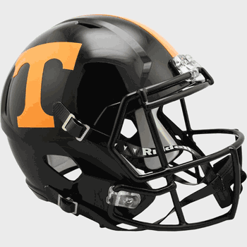 Tennessee Volunteers Speed Replica Full Size Football Helmet Dark Mode Black
