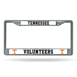 Tennessee Volunteers Standard Chrome Frame with Plastic Inserts 12" x 6" Car/Truck Auto Accessory
