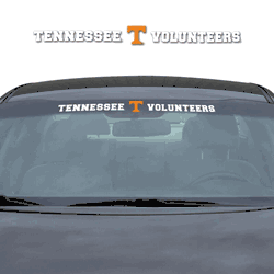 Tennessee Volunteers Sun Stripe Windshield Decal 3.25 in. x 34 in.